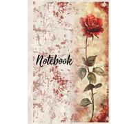 Vintage Rose Notebook v3: Elegant Lined Journal with a Classic Floral Cover