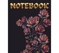 vintage Rose Stained Glass: A Beautiful Line Journal for Notes, ideas and Fashion
