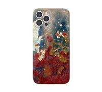 Vintage Rust Look Phone Case for iPhone 16 Pro MAX, Rusty Glossy Pattern Phone Cover, Creative Industrial Iron Inspired Shockproof TPU Case for iPhone 16/15/14/13/12 Promax (12 Pro,f)