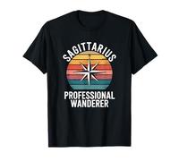 Vintage Sagittarius Horoscope & Zodiac Clothing Camiseta