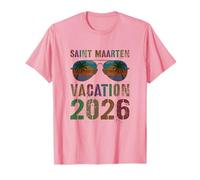 Vintage Saint Maarten Vacaciones 2026 Viaje Playa Vacay Camiseta
