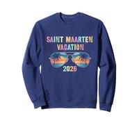 Vintage Saint Maarten Vacaciones 2026 Viaje Playa Vacay Sudadera