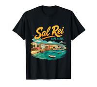 Vintage Sal Rei Cabo Verde Viaje Souvenir Monumento Regalo Camiseta