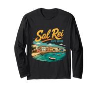 Vintage Sal Rei Cabo Verde Viaje Souvenir Monumento Regalo Manga Larga