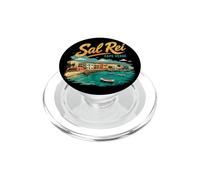 Vintage Sal Rei Cabo Verde Viaje Souvenir Monumento Regalo PopSockets PopGrip para MagSafe
