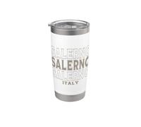 Vintage Salerno Italia Vaso térmico de acero inoxidable de doble pared