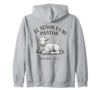 Vintage Salmo 23 Español Christian El Señor Es Mi Pastor Sudadera con Capucha