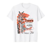 Vintage Sam's Seafood Tiki Bar | Estilo de salón polinesio de los años 60 Camiseta