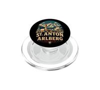 Vintage San Antón Am Arlberg Austria Viaje Monumento Regalo PopSockets PopGrip para MagSafe