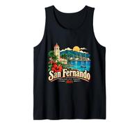 Vintage San Fernando Trinidad Travel Souvenir Monumento Regalo Camiseta sin Mangas