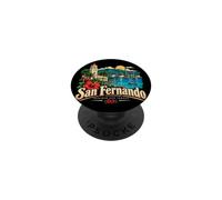 Vintage San Fernando Trinidad Travel Souvenir Monumento Regalo PopSockets PopGrip Adhesivo
