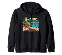 Vintage San Fernando Trinidad Travel Souvenir Monumento Regalo Sudadera con Capucha