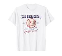 Vintage San Francisco California USA Camiseta
