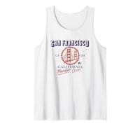 Vintage San Francisco California USA Camiseta sin Mangas