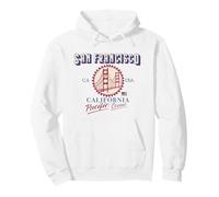 Vintage San Francisco California USA Sudadera con Capucha