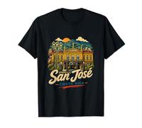 Vintage San José Costa Rica Travel Souvenir Monumento Regalo Camiseta