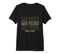 Vintage San Pedro Belice Camiseta Premium