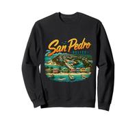 Vintage San Pedro Belice Travel Souvenir Monumento Regalo Sudadera