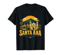 Vintage Santa Ana El Salvador Travel Souvenir Monumento Regalo Camiseta
