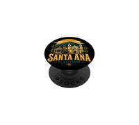 Vintage Santa Ana El Salvador Travel Souvenir Monumento Regalo PopSockets PopGrip Adhesivo