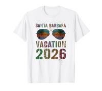 Vintage Santa Barbara Vacaciones 2026 Vacay Cruise Travel Camiseta