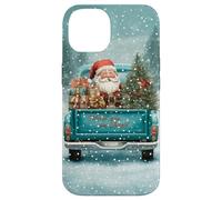 Vintage Santa Claus - Merry and Bright Christmas Holiday Carcasa para iPhone 14