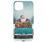 Vintage Santa Claus - Merry and Bright Christmas Holiday Carcasa para iPhone 15 Plus