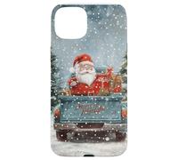 Vintage Santa Claus - Merry and Bright Christmas Holiday Carcasa para iPhone 15 Plus
