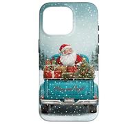 Vintage Santa Claus - Merry and Bright Christmas Holiday Carcasa para iPhone 16 Pro