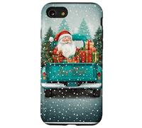 Vintage Santa Claus - Merry and Bright Christmas Holiday Carcasa para iPhone SE (2020) / 7/8