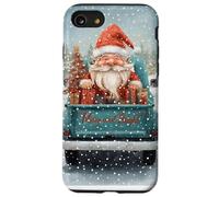 Vintage Santa Claus - Merry and Bright Christmas Holiday Carcasa para iPhone SE (2020) / 7/8