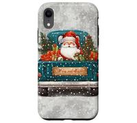 Vintage Santa Claus - Merry and Bright Christmas Holiday Carcasa para iPhone XR