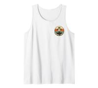 Vintage Santa Cruz Retro Surfer Beach Santa Cruz California Camiseta sin Mangas