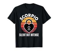 Vintage Scorpio Horoscope & Zodiac Graphic Design Camiseta