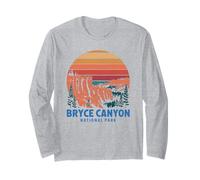 Vintage Senderismo Bryce Canyon Parque Nacional Bryce Canyon Manga Larga