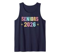 Vintage Seniors Clase de 2026 Nivel Final Casi allí Bruh Camiseta sin Mangas