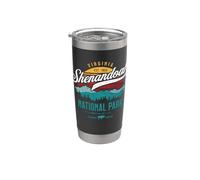 Vintage Shenandoah National Virginia USA Park Senderismo Camping Vaso térmico de acero inoxidable de doble pared