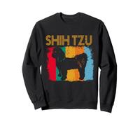 Vintage Shih Tzu Dog Funny Puppy Dogs Lovers Sudadera