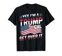 Vintage Sí, soy una chica de Trump, superarlo para el partidario de Trump Camiseta
