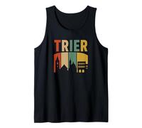 Vintage Skyline Germany-Trier Camiseta sin Mangas