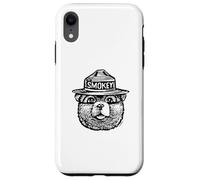 Vintage Smokey Bear Logo Officially Licensed Carcasa para iPhone XR