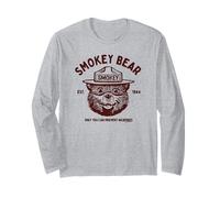 Vintage Smokey Bear Logo Only You Can Prevent Wildfires Manga Larga