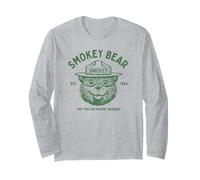 Vintage Smokey Bear Logo Only You Can Prevent Wildfires Manga Larga