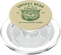 Vintage Smokey Bear Logo Only You Can Prevent Wildfires PopSockets PopGrip para MagSafe