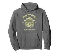 Vintage Smokey Bear Logo Only You Can Prevent Wildfires Sudadera con Capucha