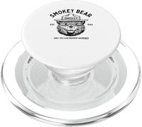 Vintage Smokey Bear Logo Only You Officially Licensed PopSockets PopGrip para MagSafe