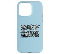 Vintage Smokey Bear Wildfire Prevention Retro Illustration Carcasa para iPhone 15 Pro MAX