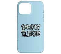 Vintage Smokey Bear Wildfire Prevention Retro Illustration Carcasa para iPhone 16 Pro MAX