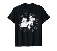Vintage Snoopy Cuerpo Positivo Envejecimiento Amor Mente Sana Self Camiseta