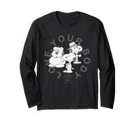 Vintage Snoopy Cuerpo Positivo Envejecimiento Amor Mente Sana Self Manga Larga
